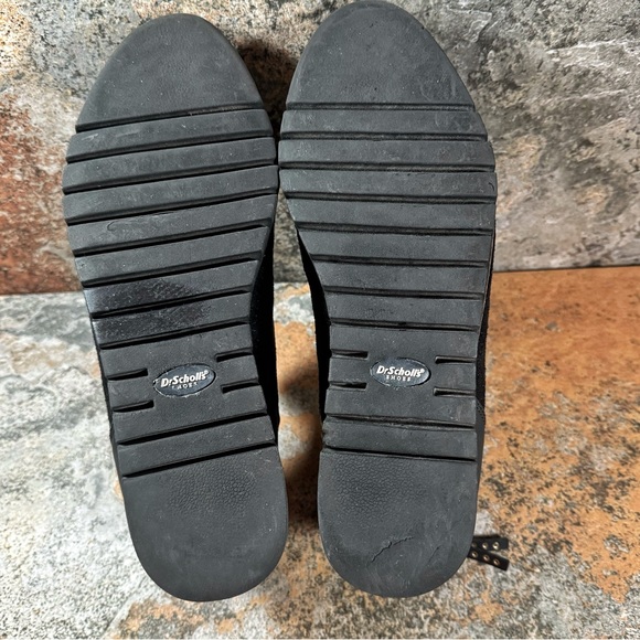 DR SCHOLLS Shoes Womens Size 6 Black Insane Shootie Comfort Ankle Zip Up Booties - Picture 9 of 11